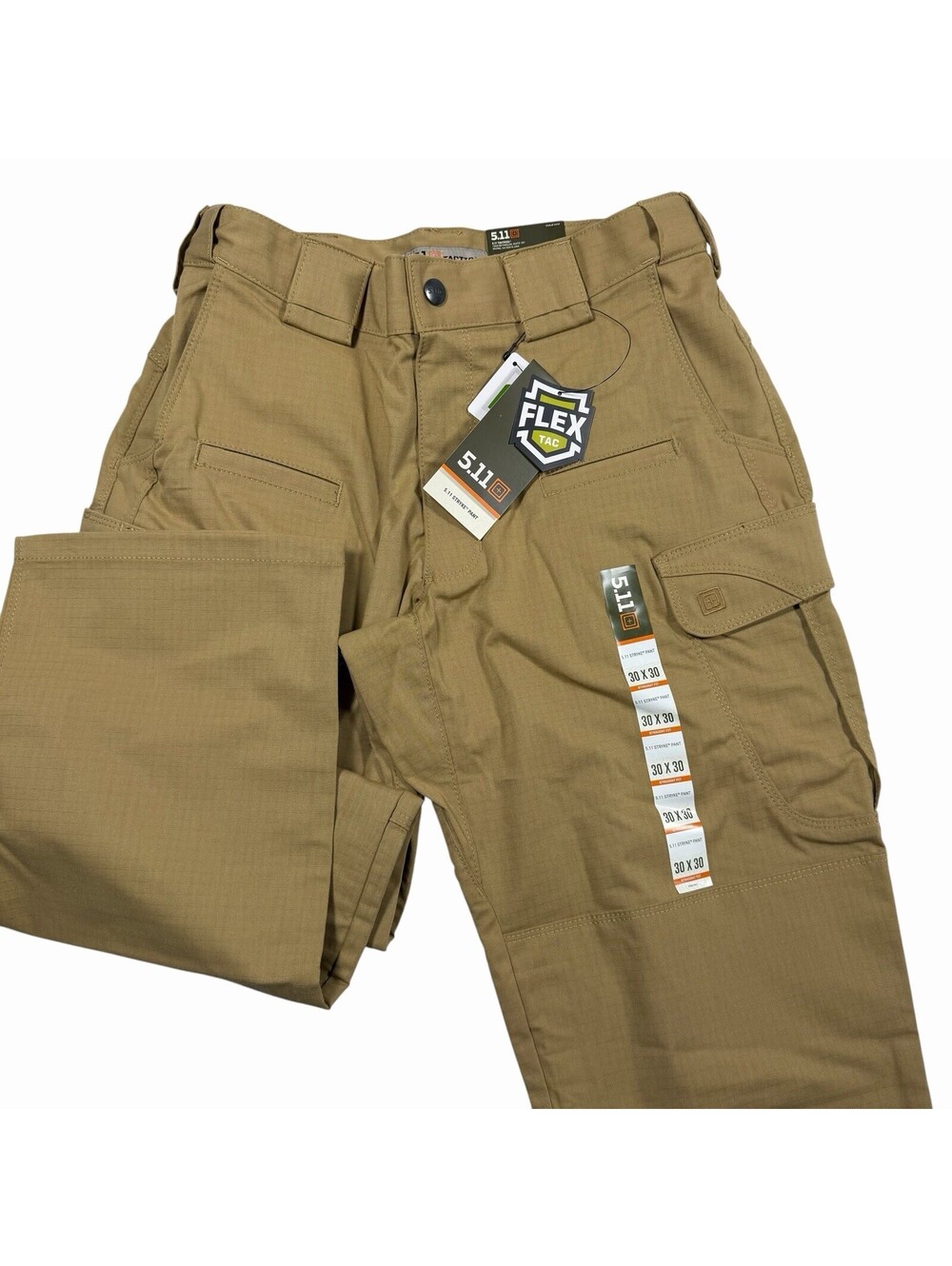 5.11 Tactical Stryke Pant W/Flex-Tac Coyote 30x30 Straight Fit Men’s Cargo Pants